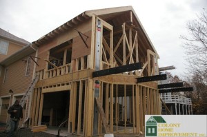 A garage addition can add usable space above your garage.