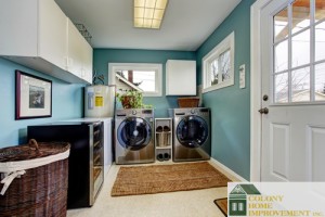 A laundry room is a great place for home improvement ideas.