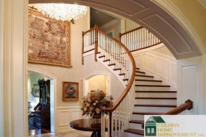 Your custom built floor plan should include crown molding.