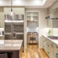 Talk to your home improvement contractor about kitchen islands.