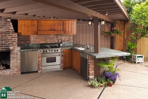 Make sure your outdoor kitchen addition is kid-friendly.
