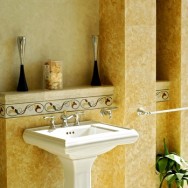 Change the look of the room with bathroom remodeling.