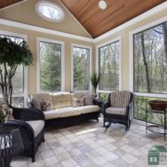 Consider sunrooms in your home additions.