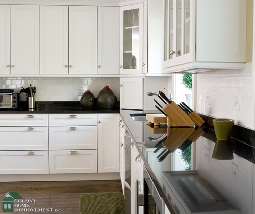 Consider corner cabinets for your kitchen remodeling.