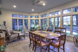Talk to remodeling services about adding a sunroom.