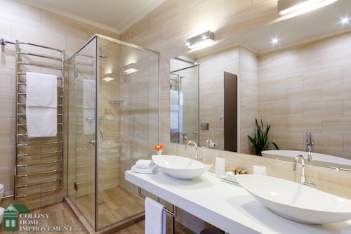 If you're consider bathroom renovations, a walk-in shower is a must.
