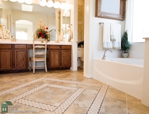 Upgrade your home with a bathroom remodel.