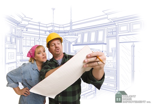 Talk to remodeling contractors about whether you can stay.