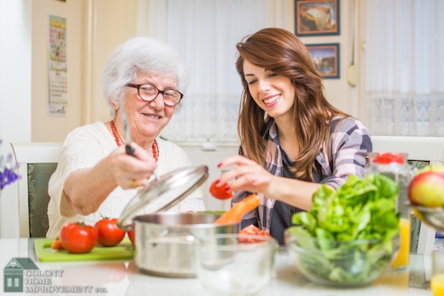 Keep seniors safer with home remodeling.