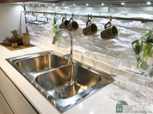 Talk to remodeling services about choosing a kitchen sink.