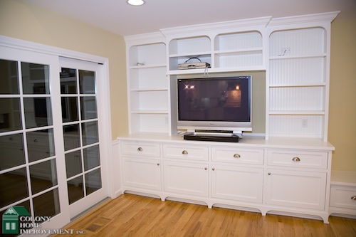 Home remodeling should include an entertainment center.