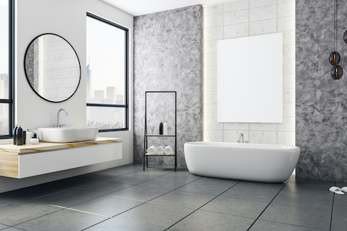 Talk to remodeling contractors about the latest bathroom trends.