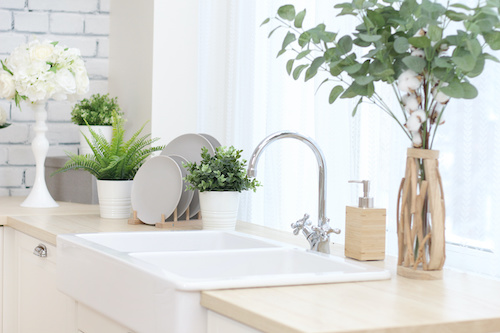 A kitchen renovation requires the right sink.