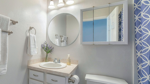 A bathroom renovation can open up your small bathroom.
