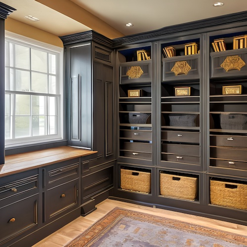 Home remodeling can add plenty of storage.