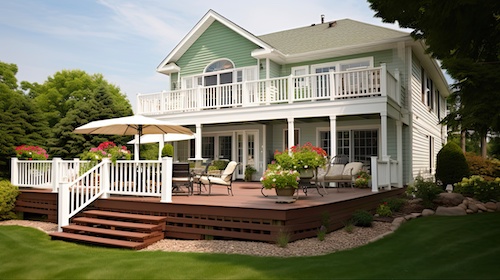 Consider a deck addition for your home.