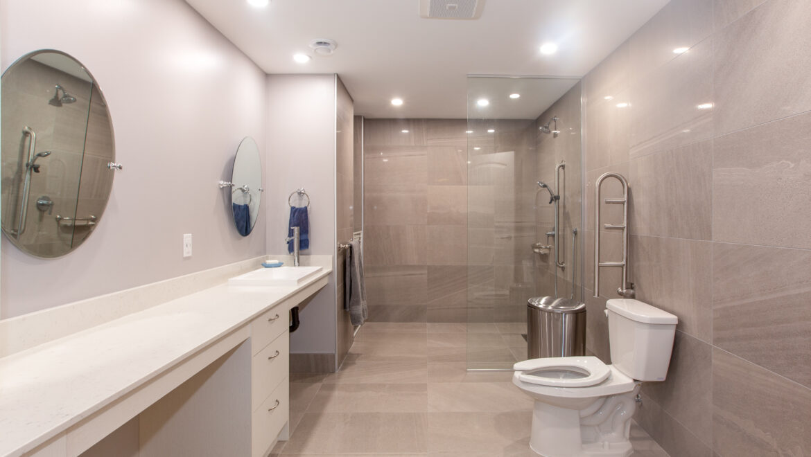 Accessible bathroom remodeling can be a valuable asset.