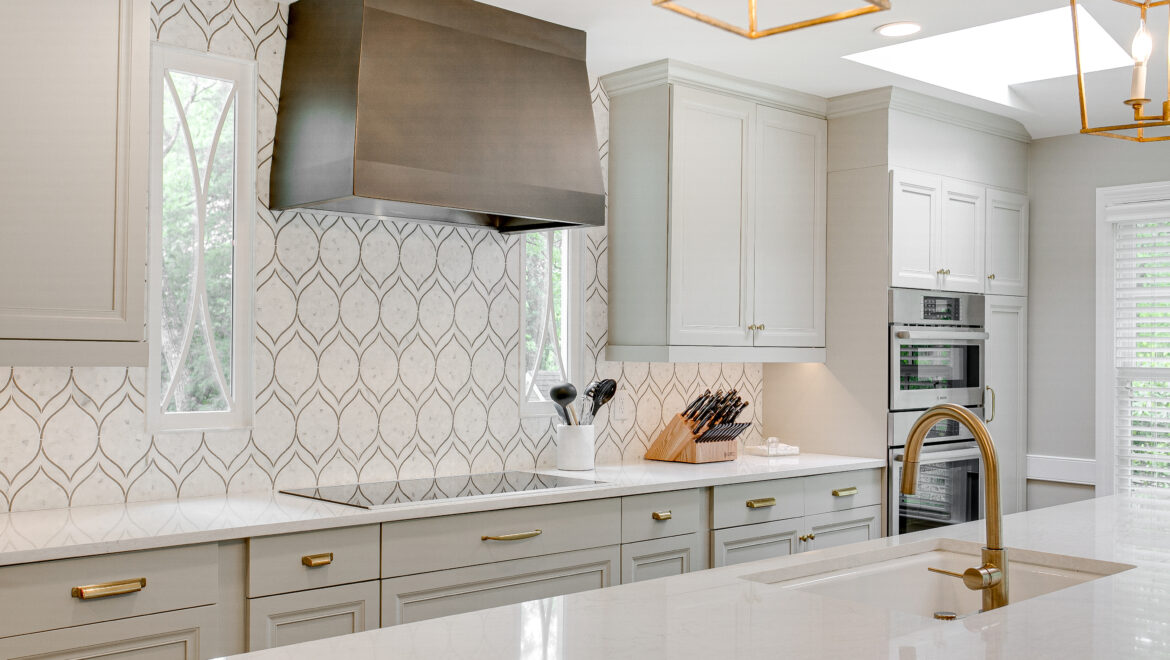 A backsplash is an essential part of your kitchen remodel.