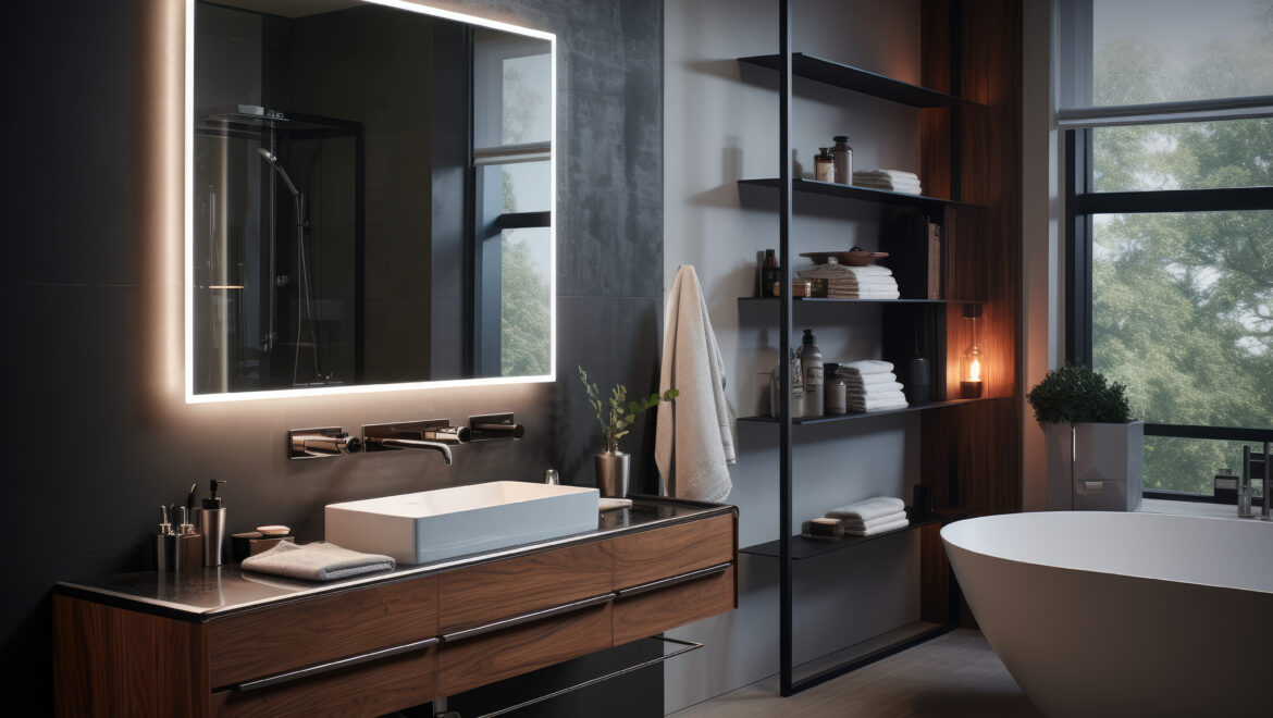 Create a smart bathroom with bathroom remodeling.