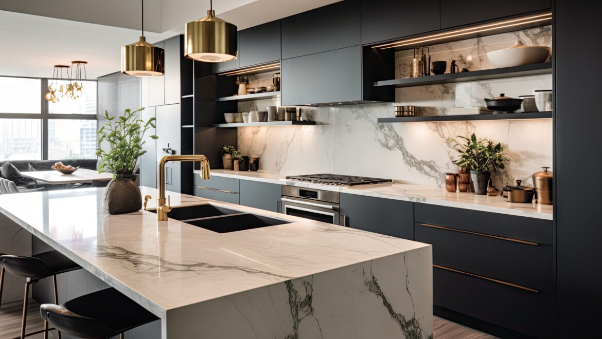 Create a luxury kitchen with your kitchen remodel.